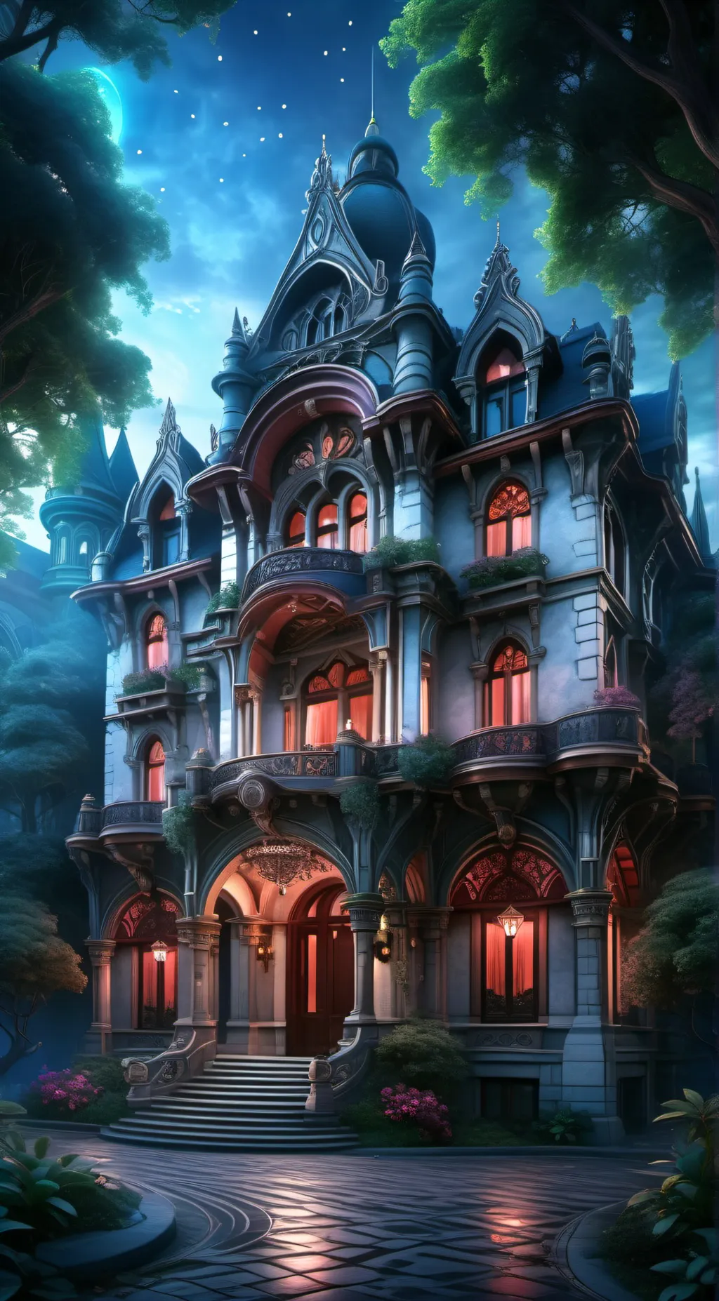 ai character: if alastor was background