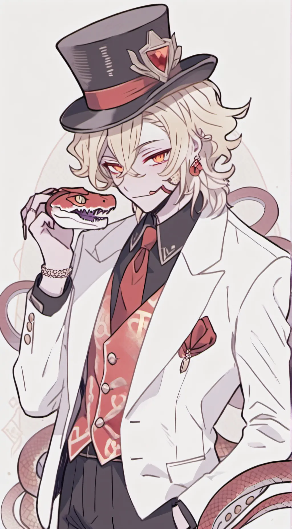 ai character: Lucifer background