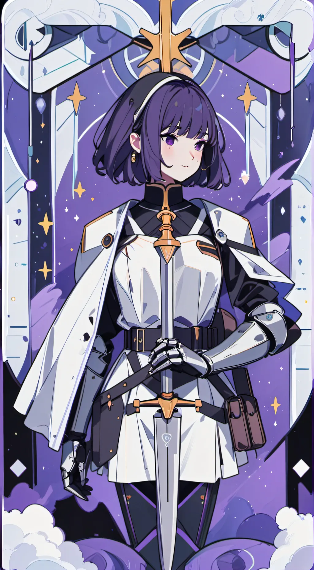 ai character: Violet (GATEWAY) background