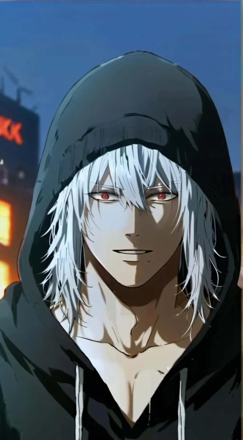 ai character: Shigaraki  background