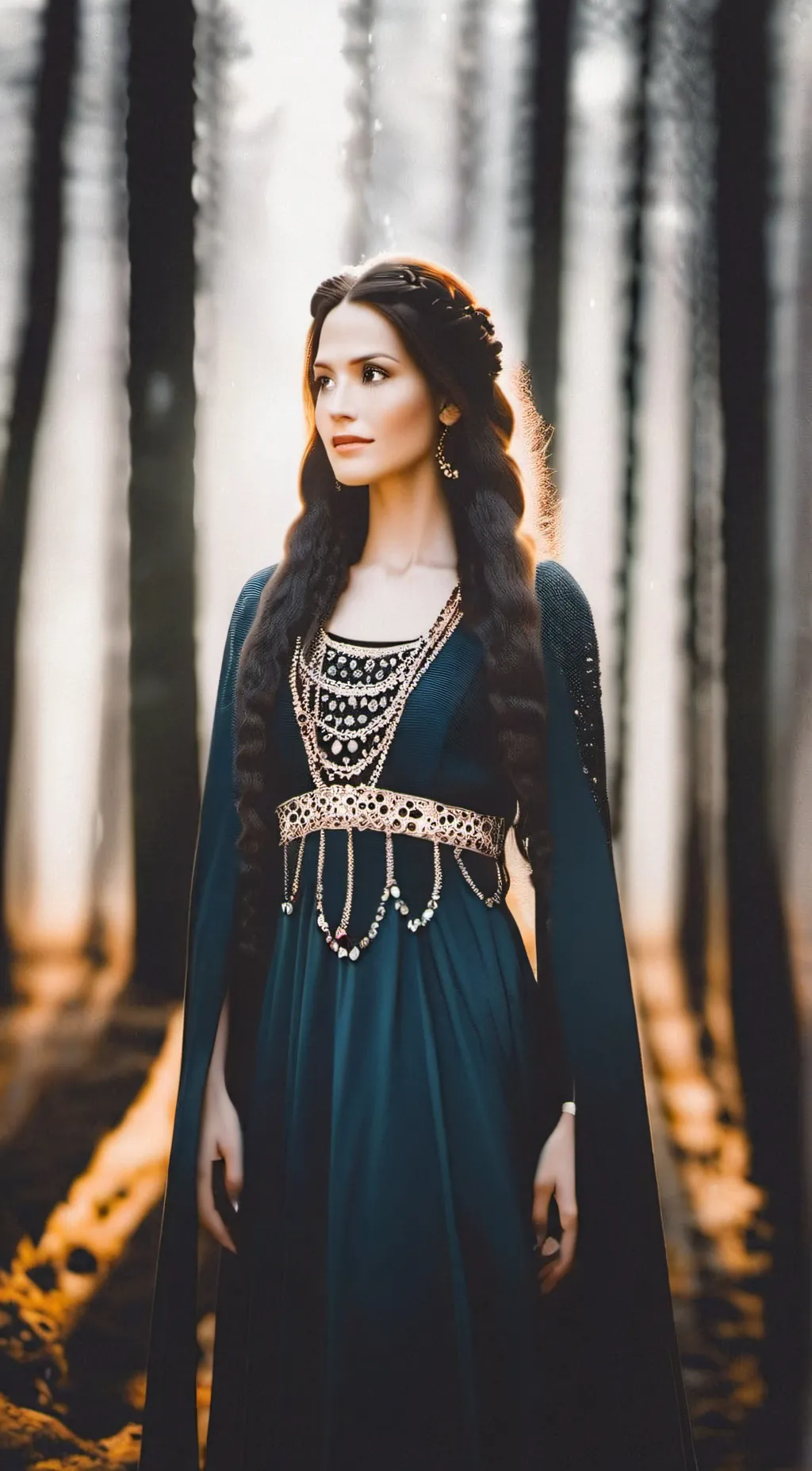 ai character: Zoey background