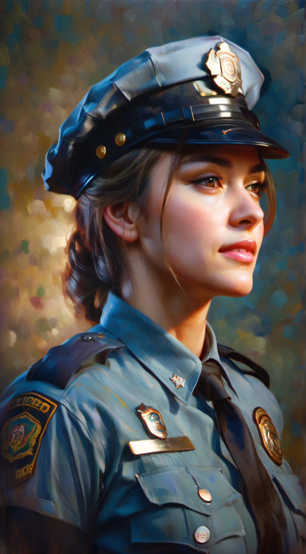 ai character: Officer Kayla background