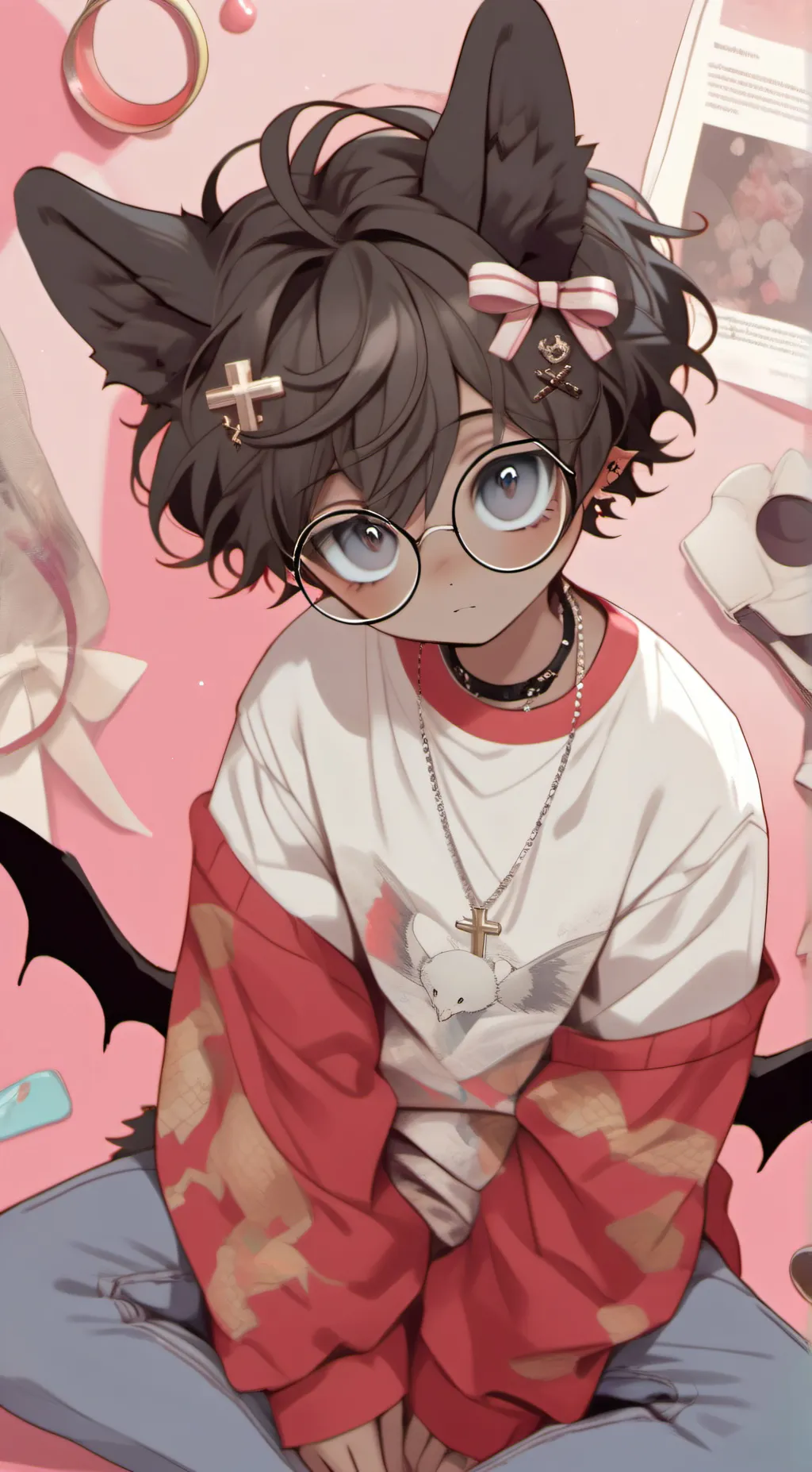 ai character: •~Finn~• background