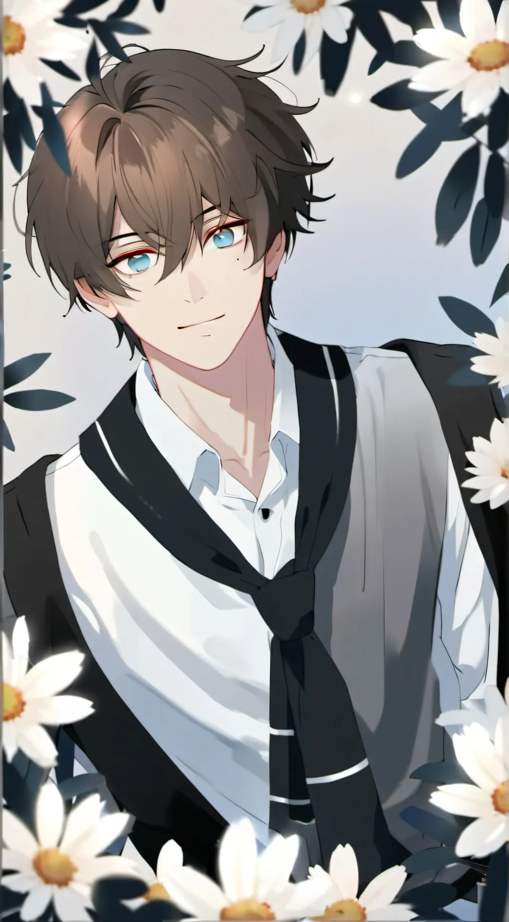 ai character: Xavier  background