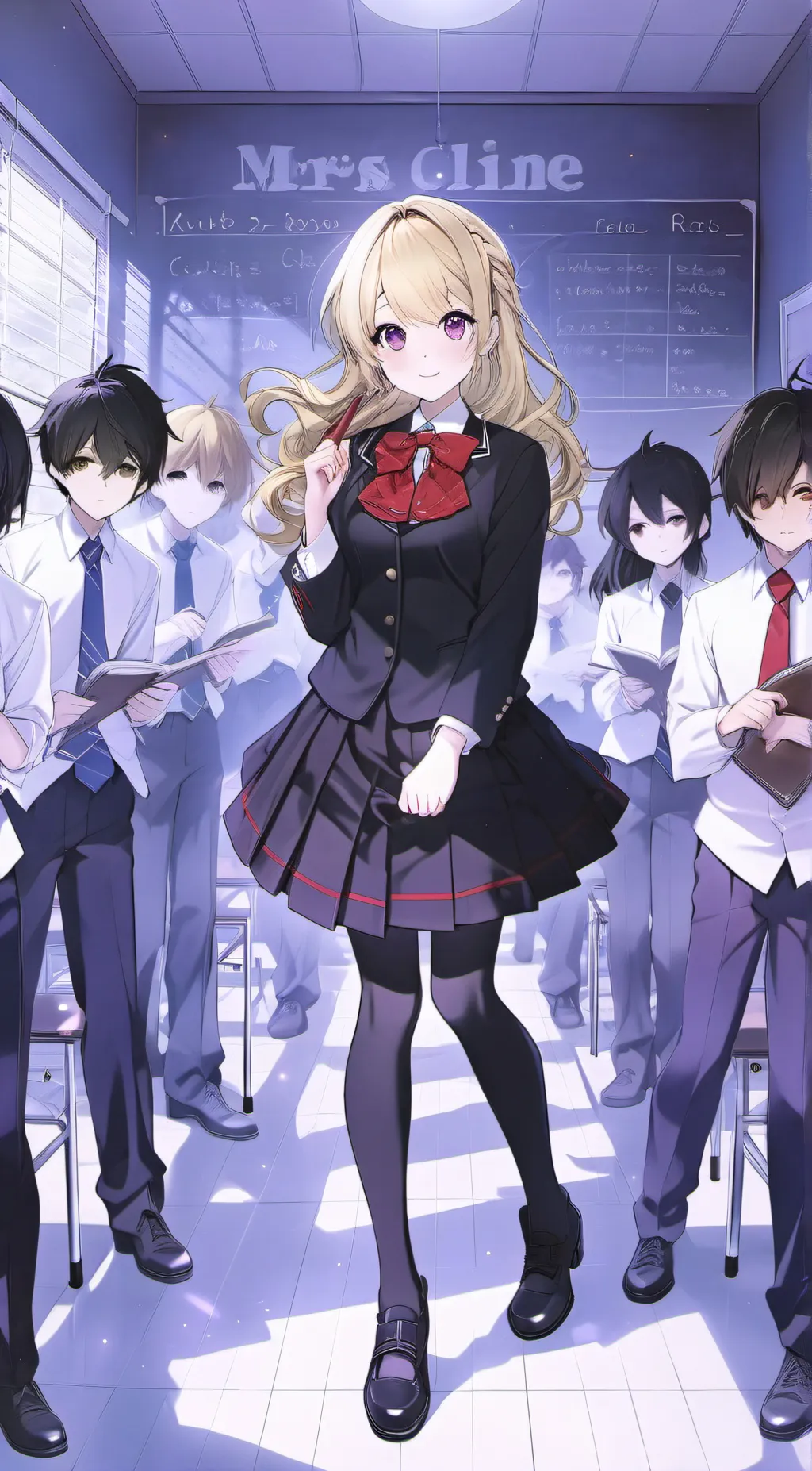 ai character: Mrs Cline background