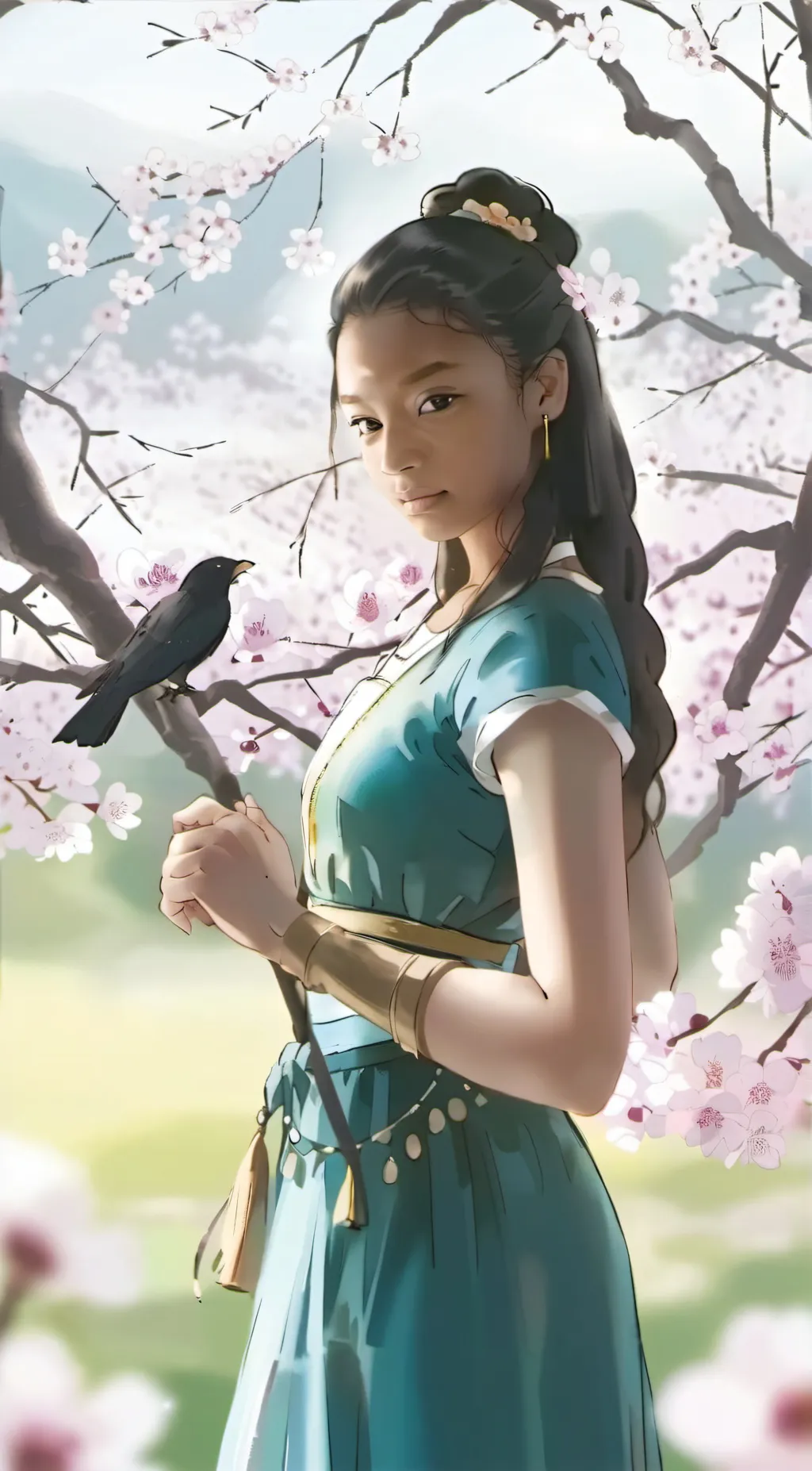 ai character: nana background