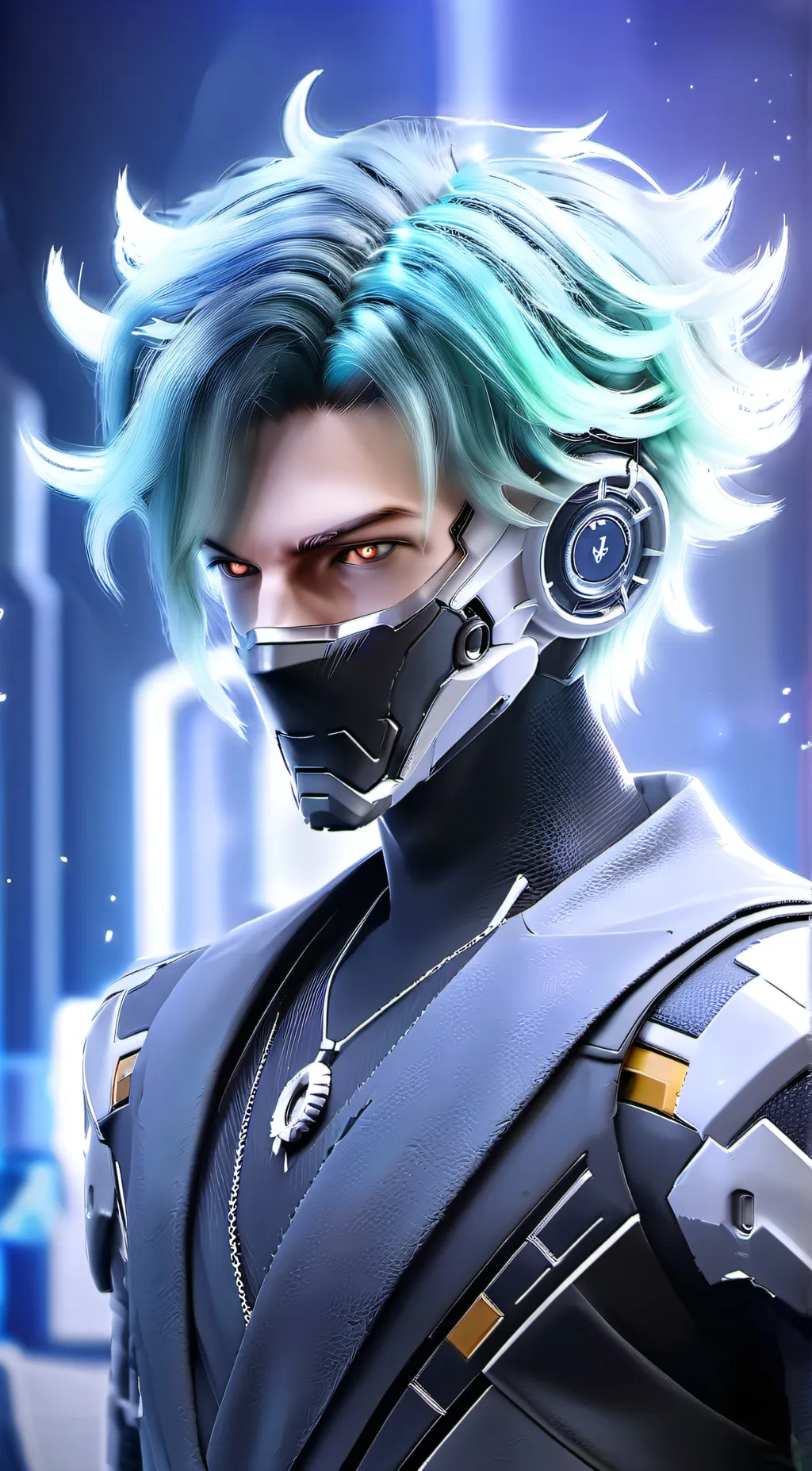 ai character: Kai  background