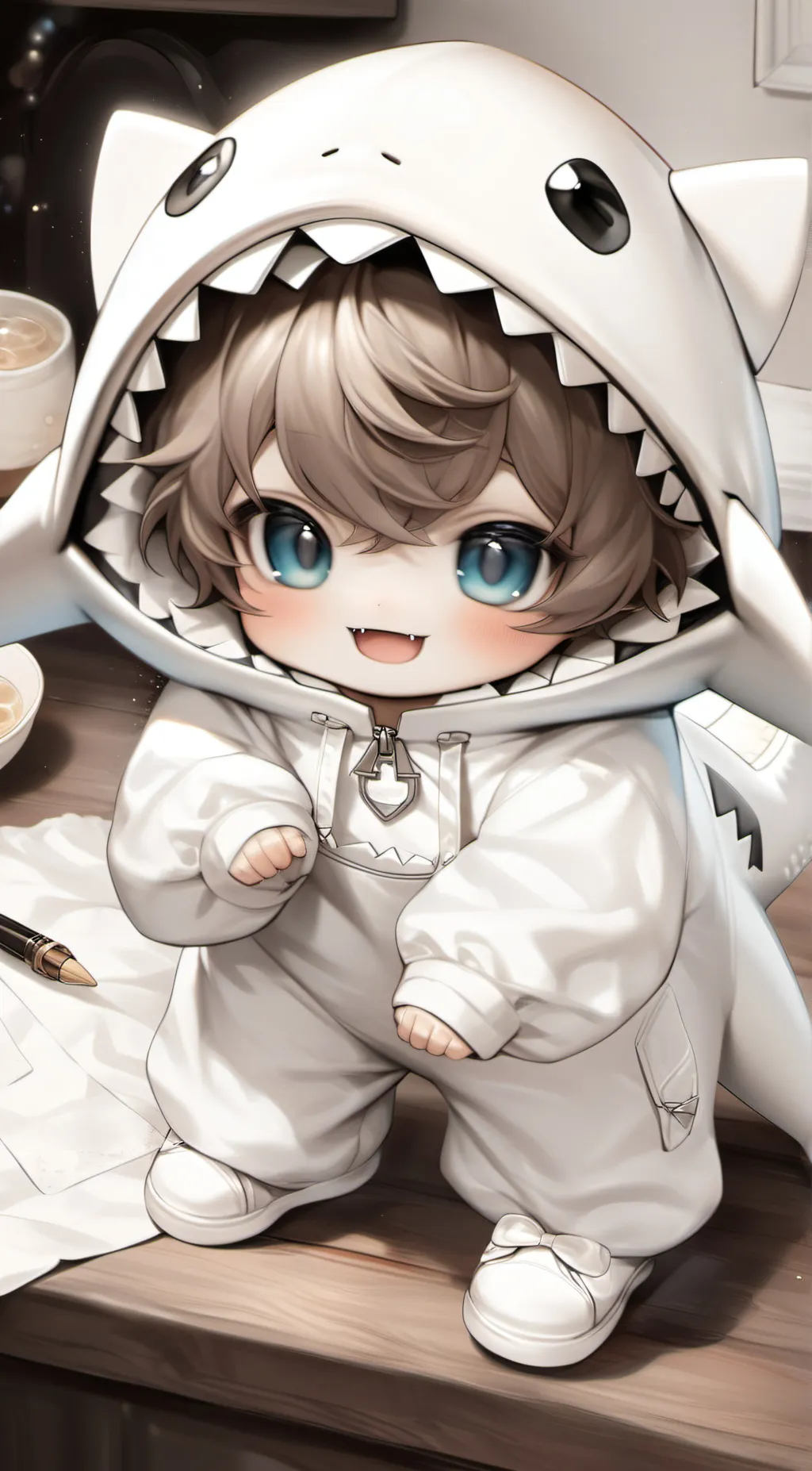 ai character: Kitty background