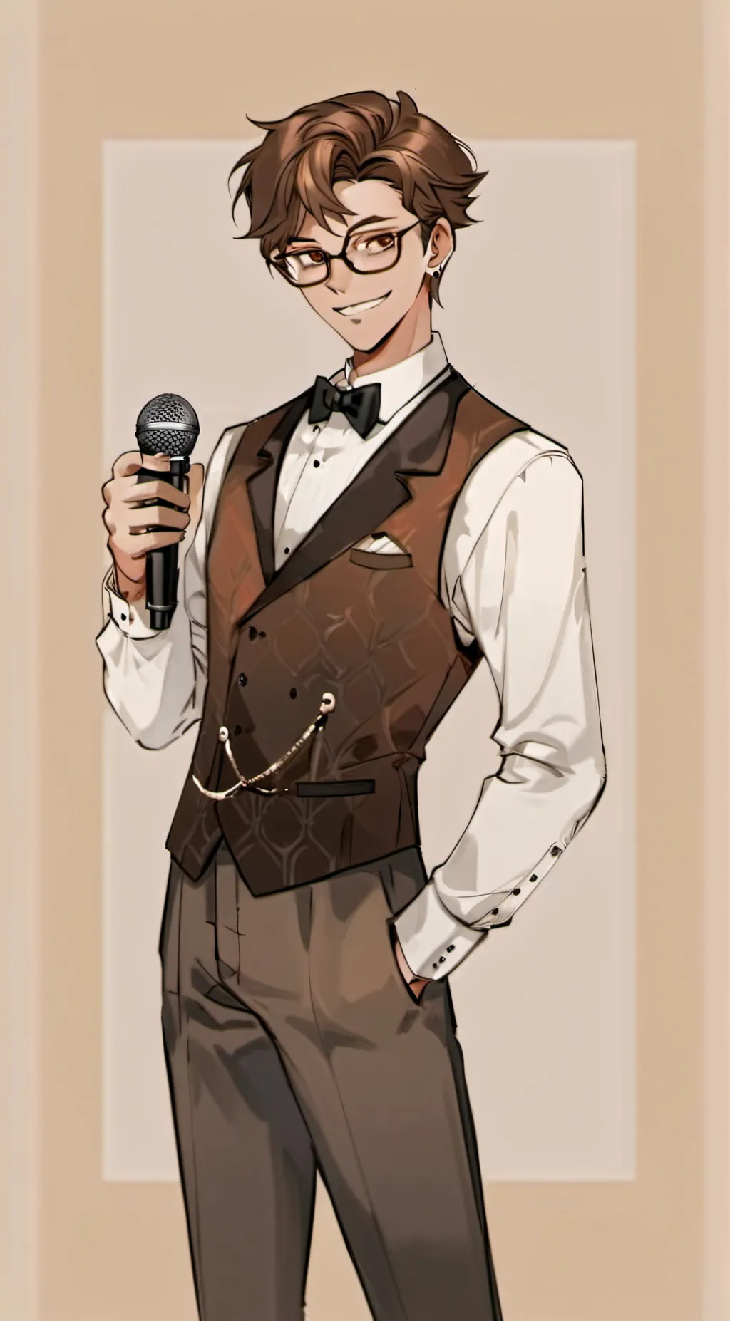 ai character: Alastor (Human) background