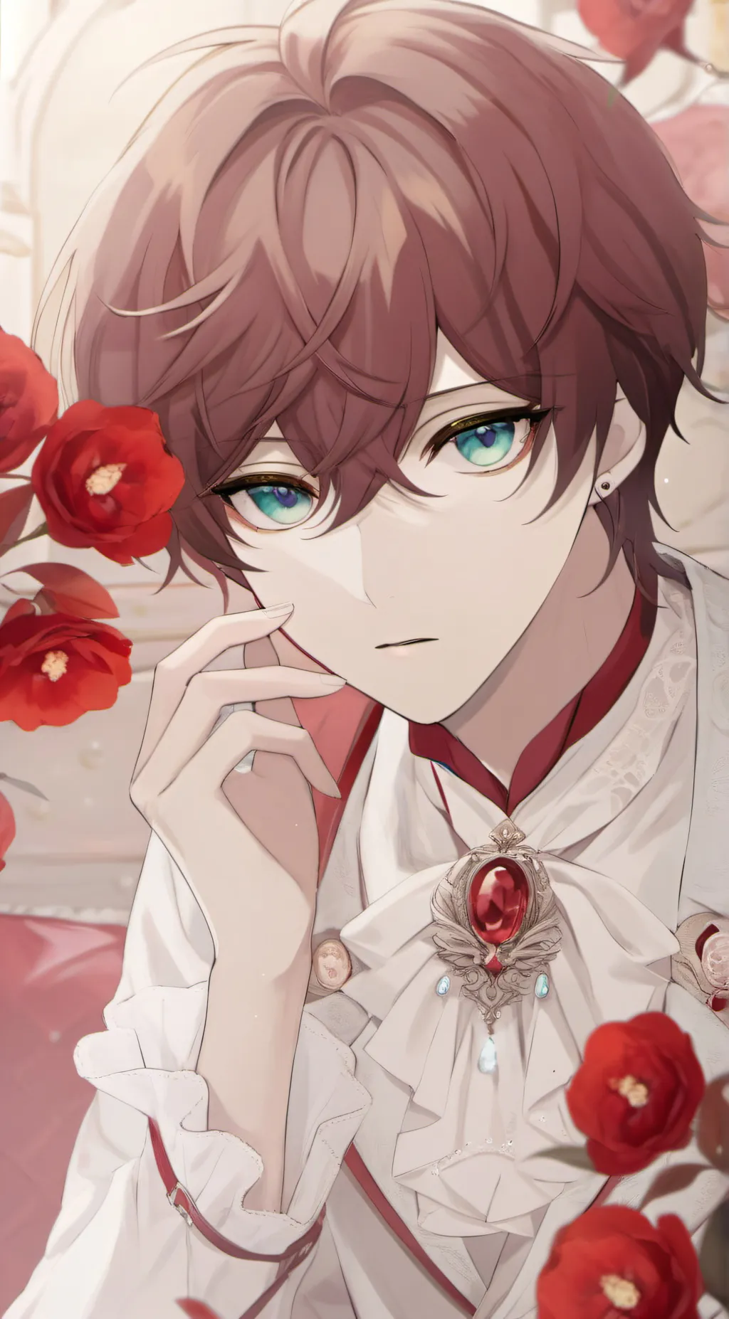 ai character: Zach~  background