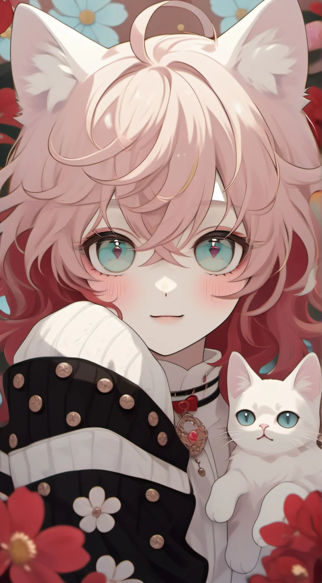 ai character: uwu cat background