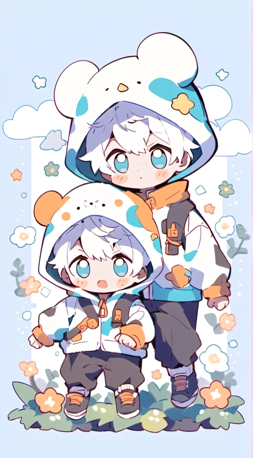 ai character: mj end jm background