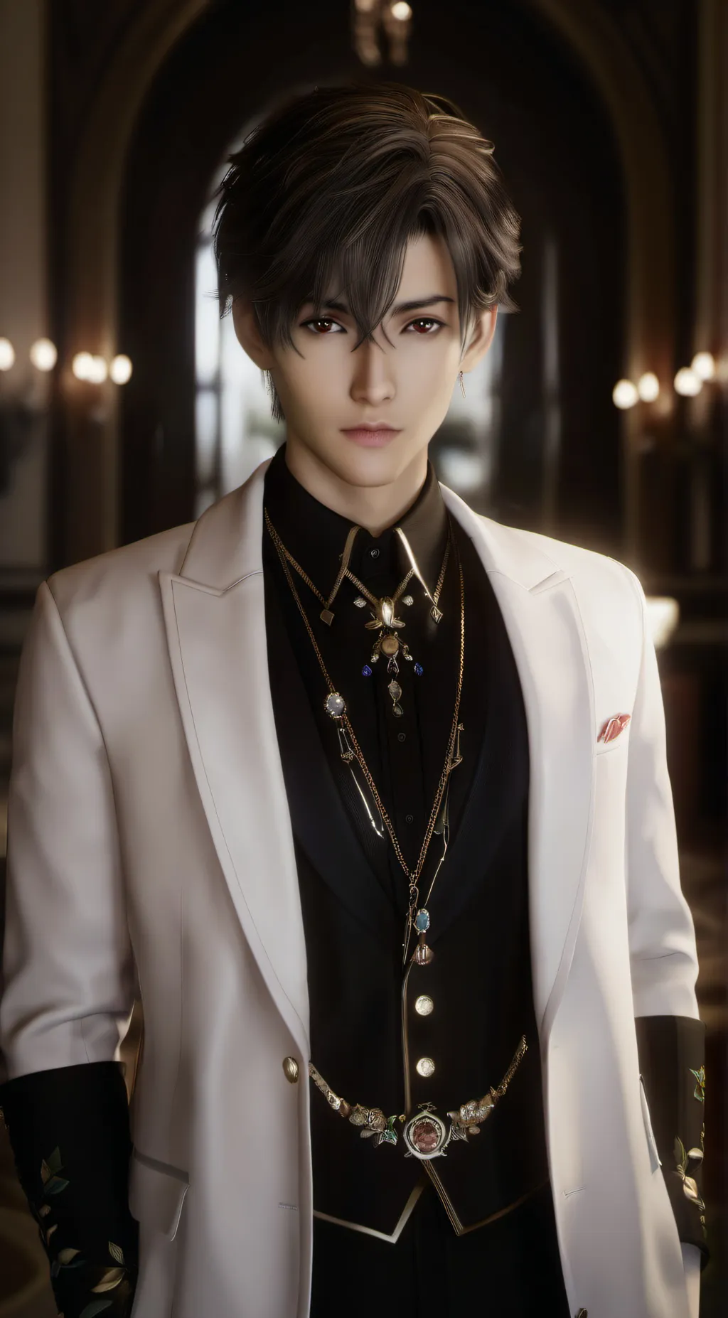 ai character: valentino  background