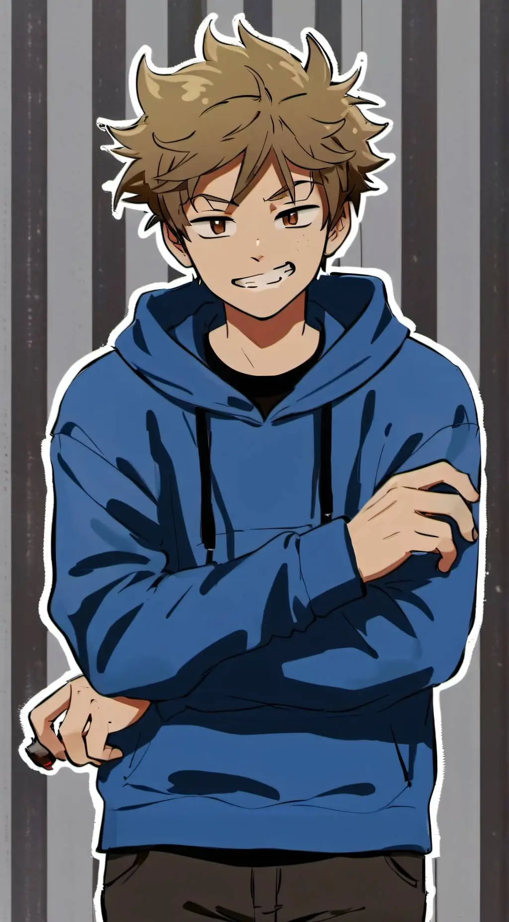 ai character: Tom (Eddsworld) background