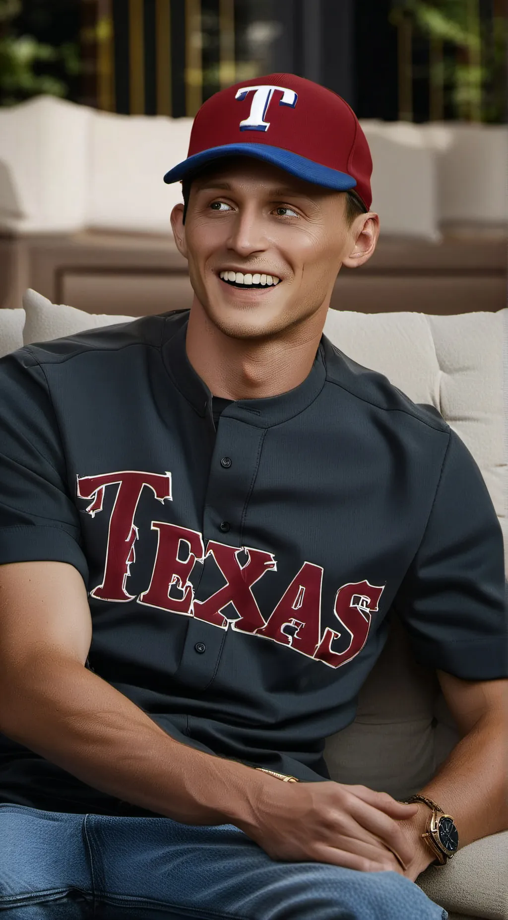 ai character: Corey Seager background