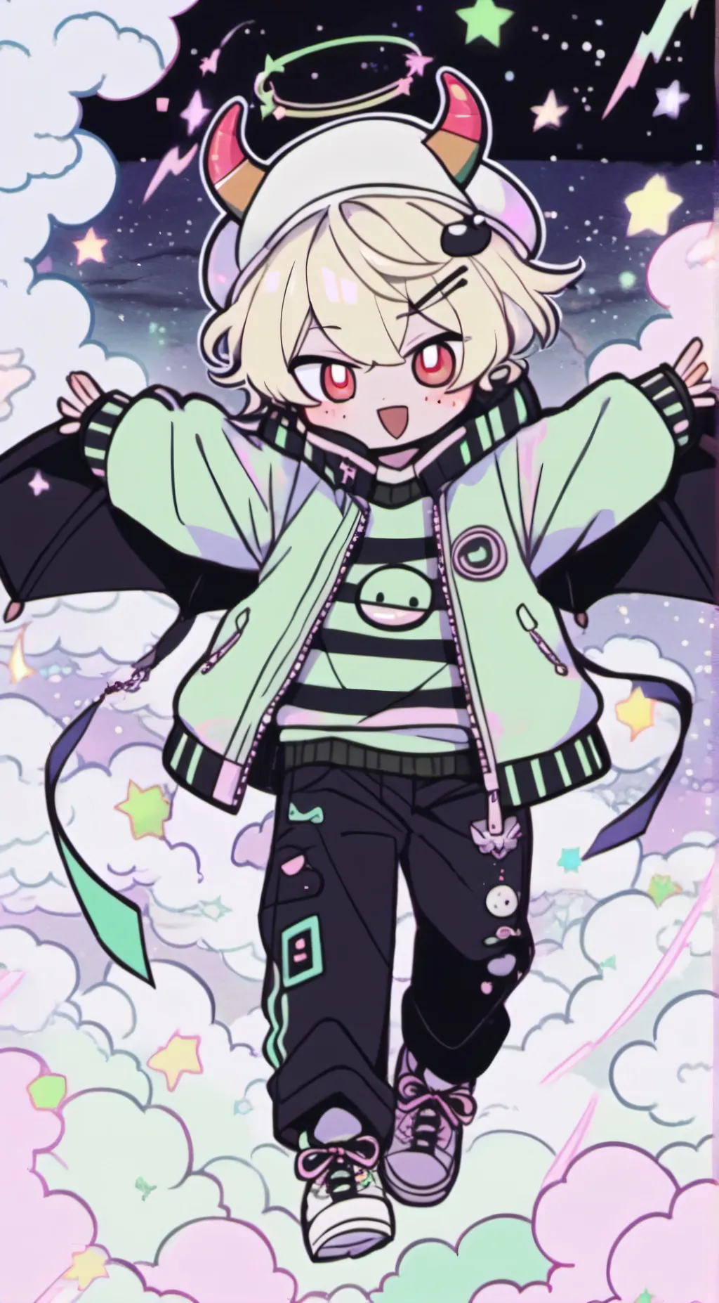 ai character: Caelum background