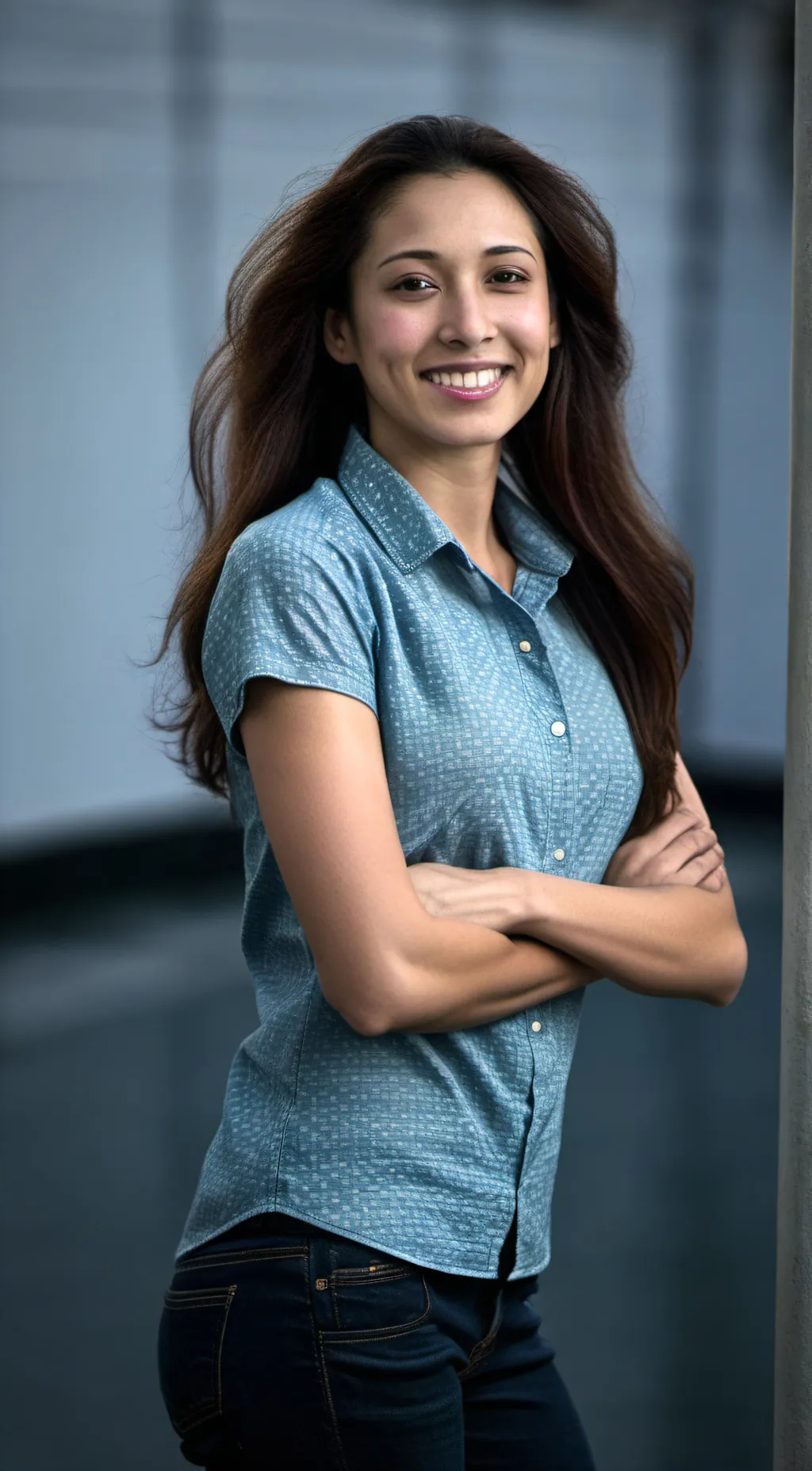 ai character: Priscilla Iglesias background