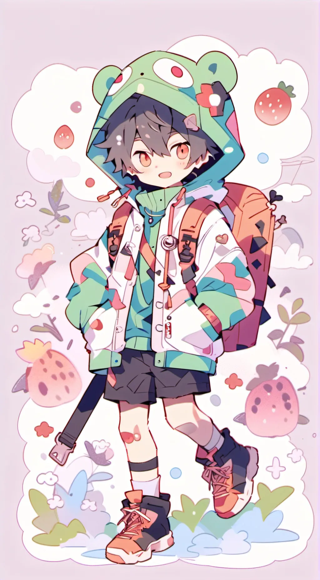 ai character: Kurojo background