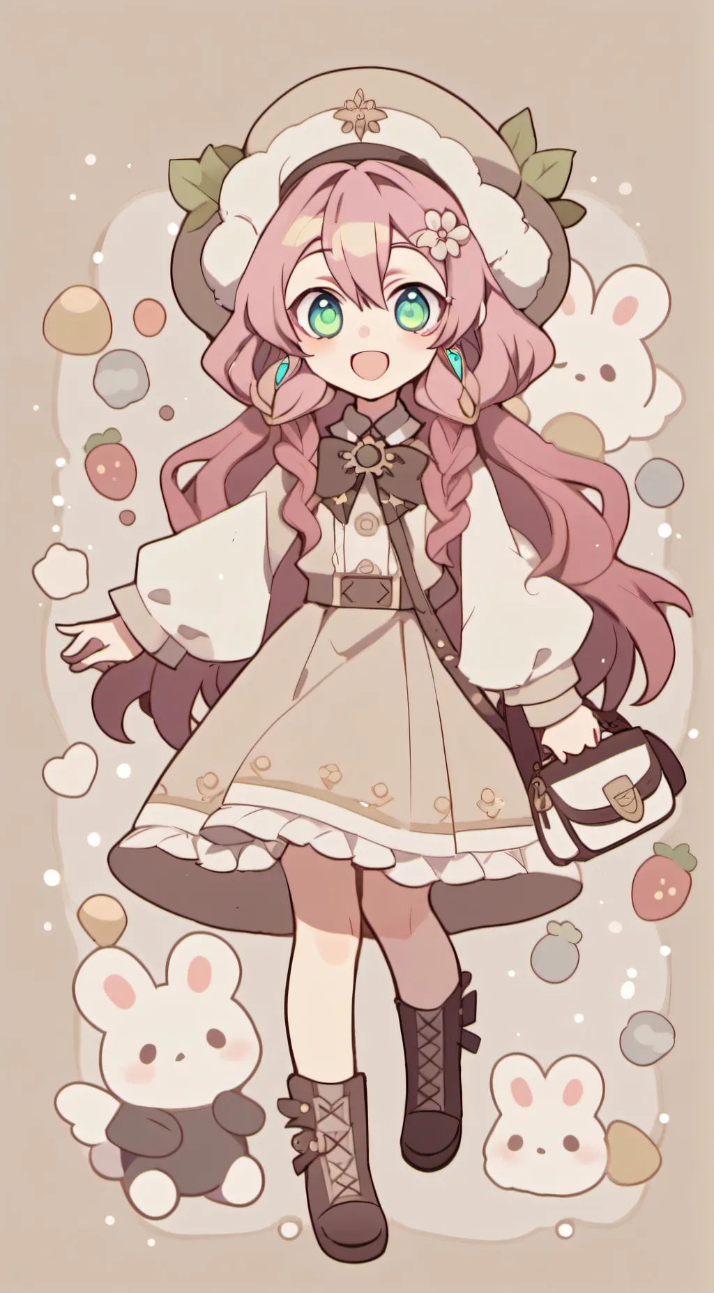 ai character: Klee background