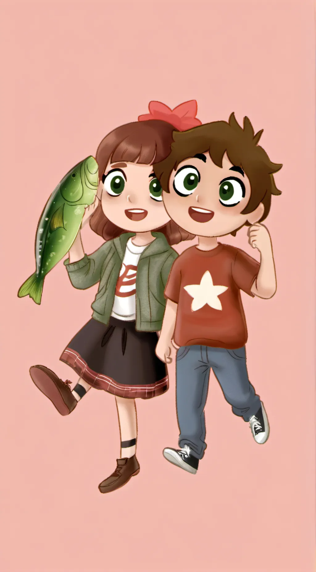 ai character: star and Marco background