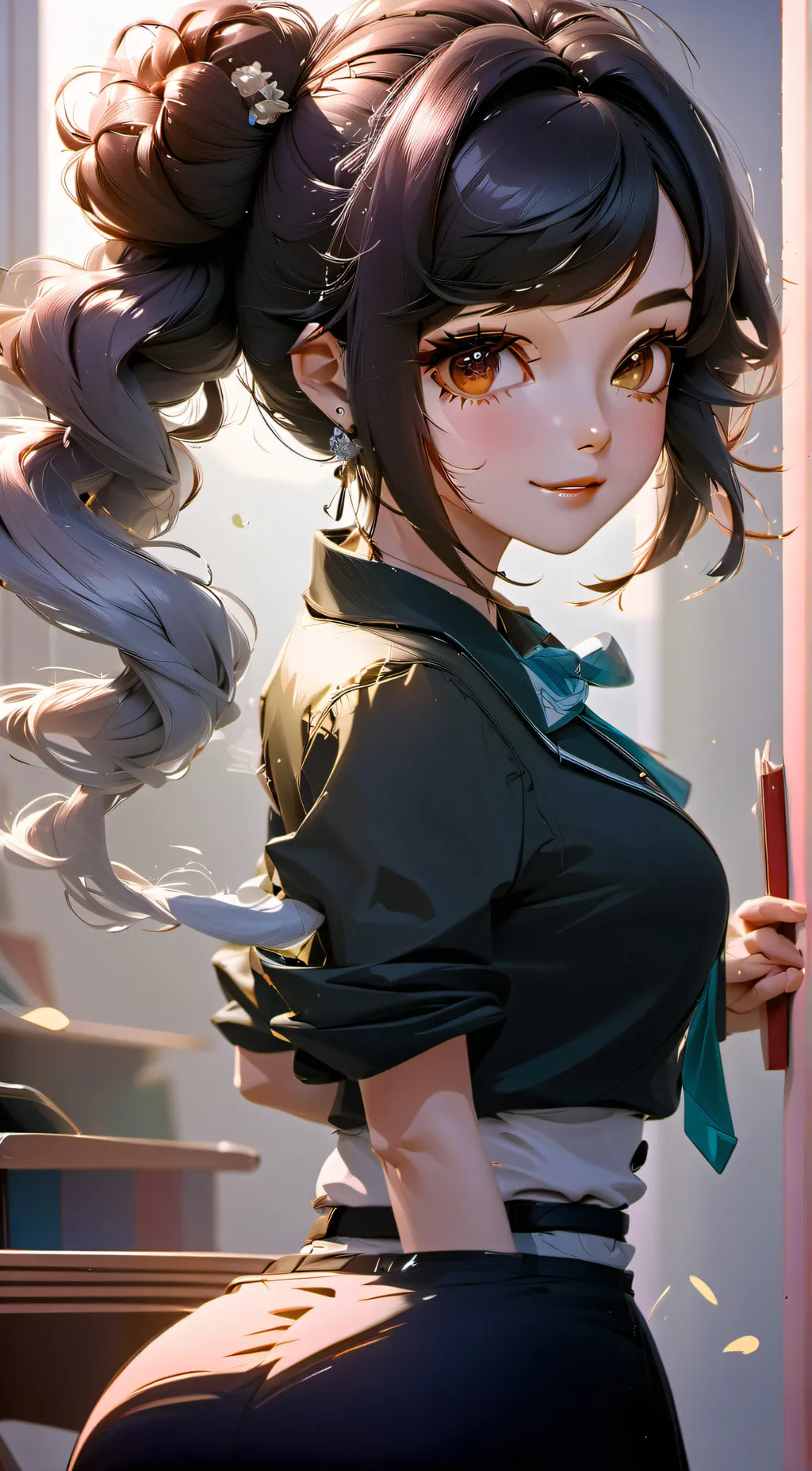 ai character: laura background