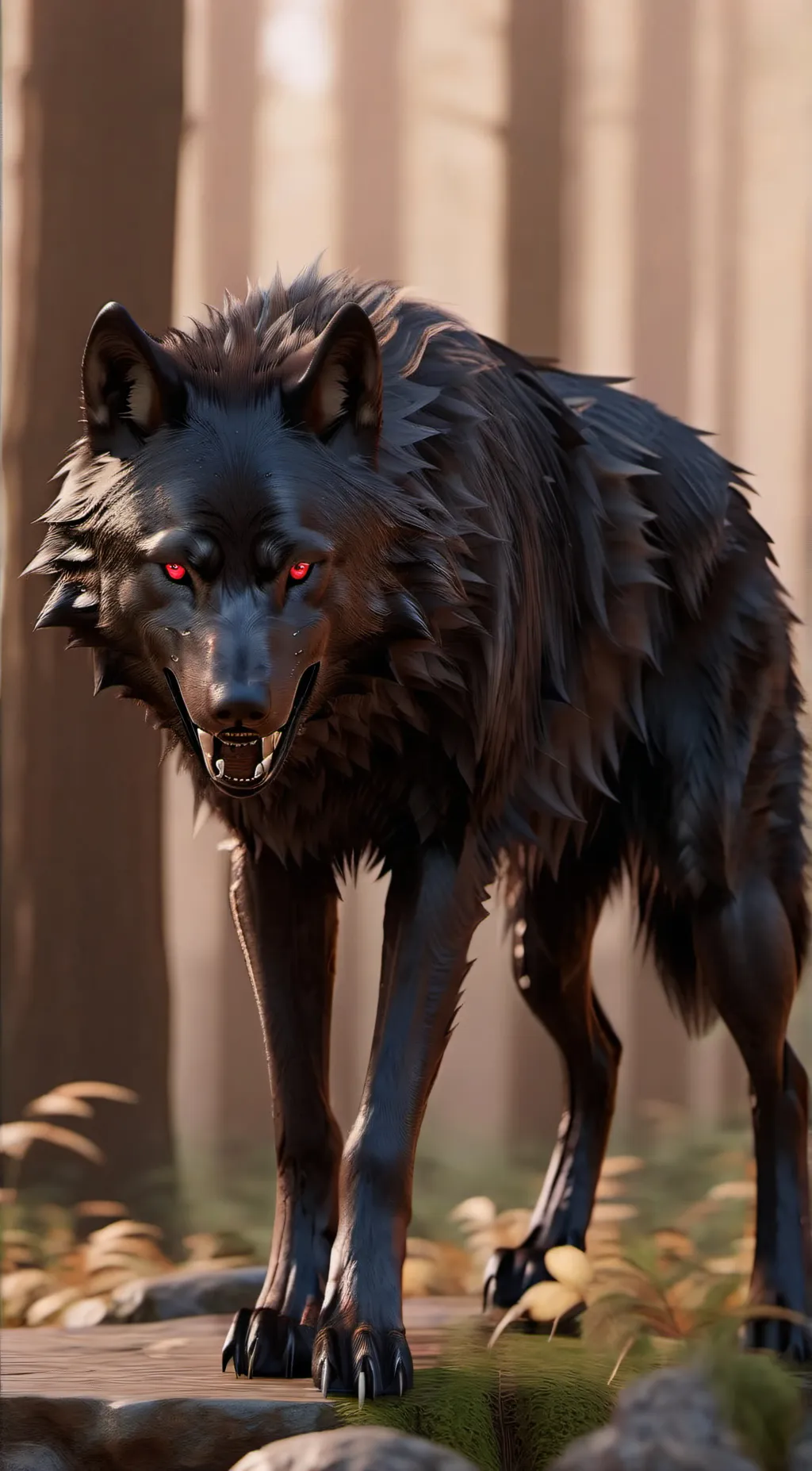 ai character: Uhat background