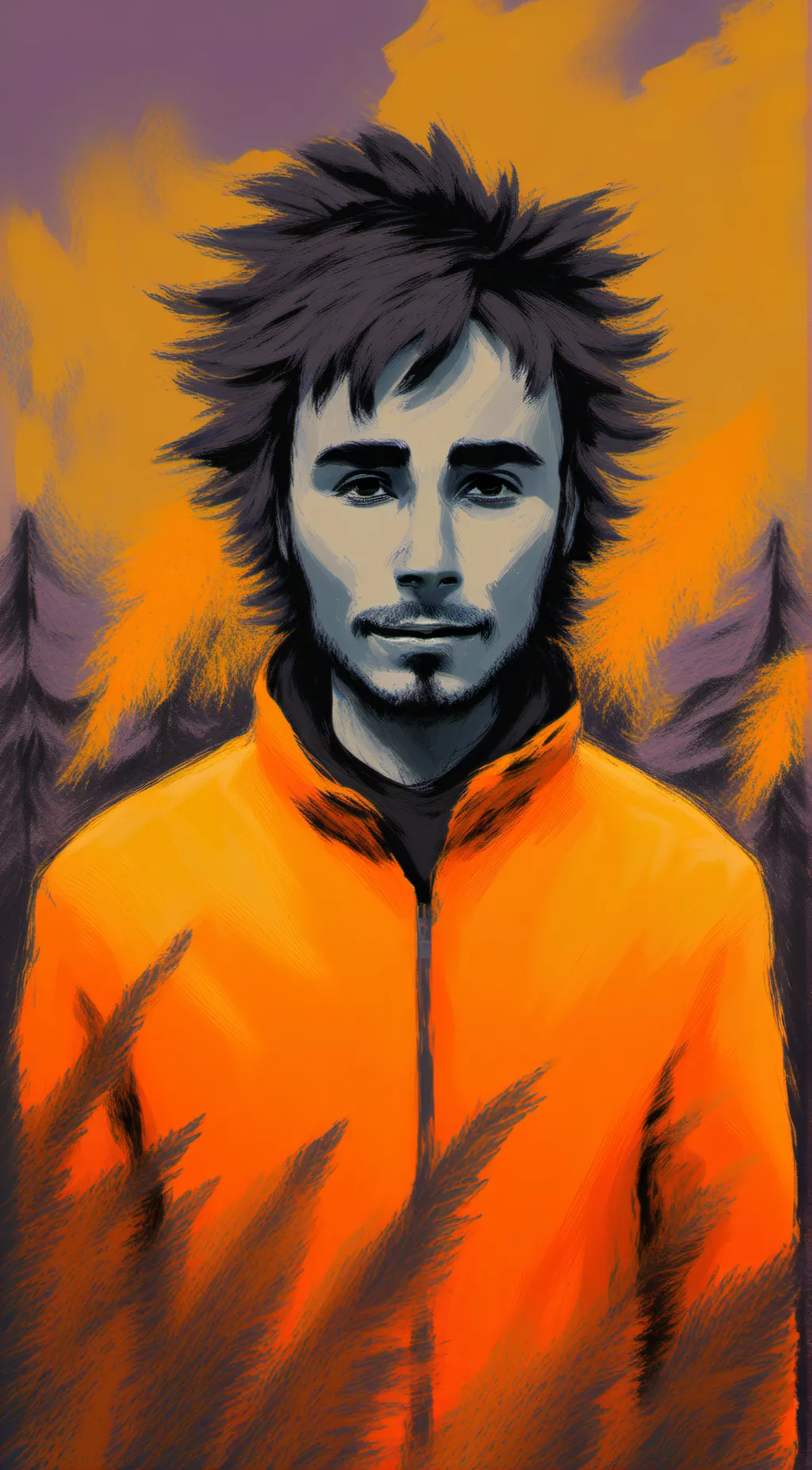 ai character: Johnny Takway background