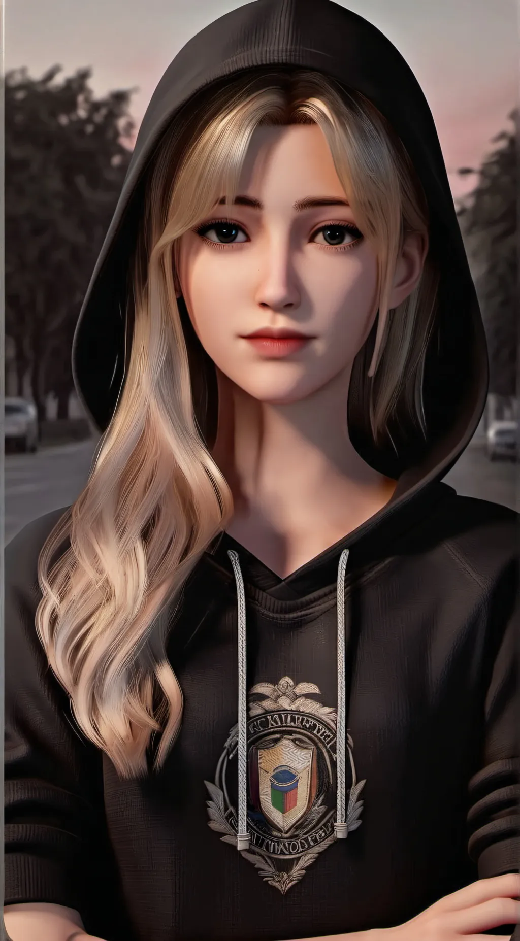 ai character: April background