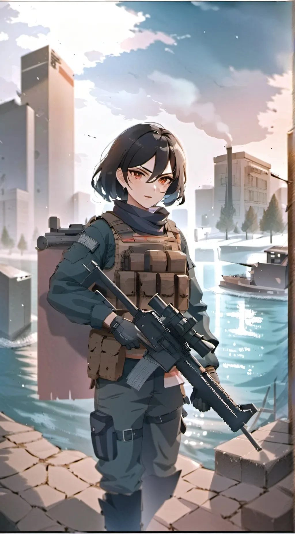 ai character: lilly background