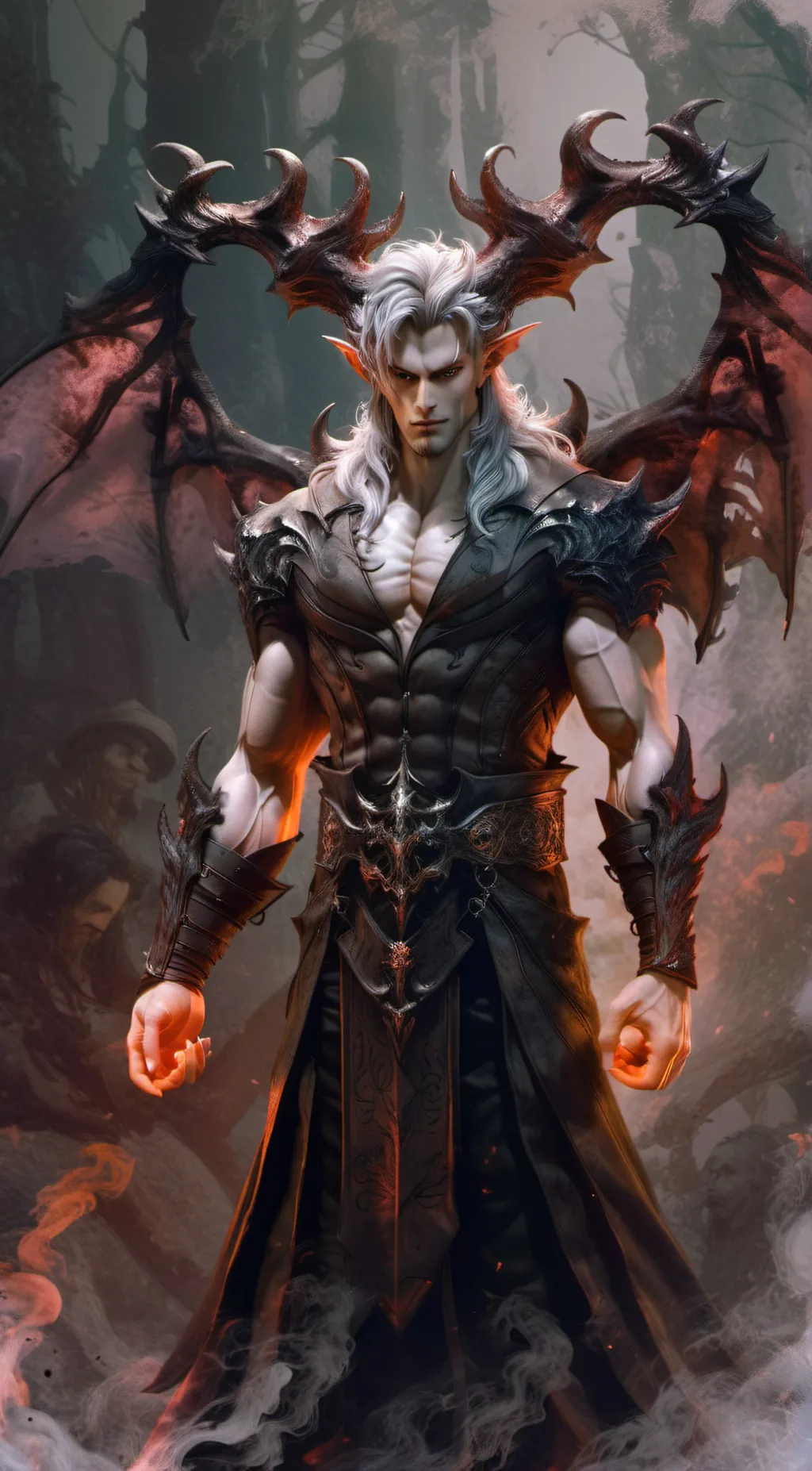 ai character: evil guy background