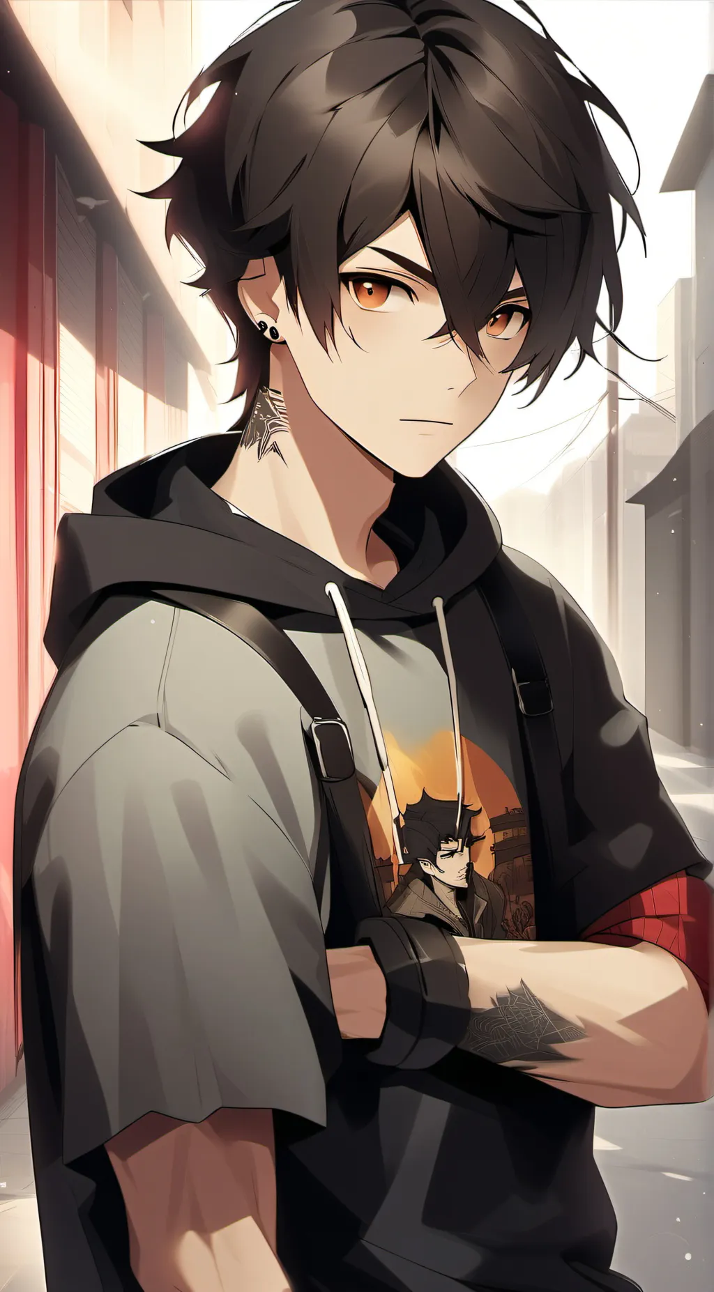 ai character: Noah background