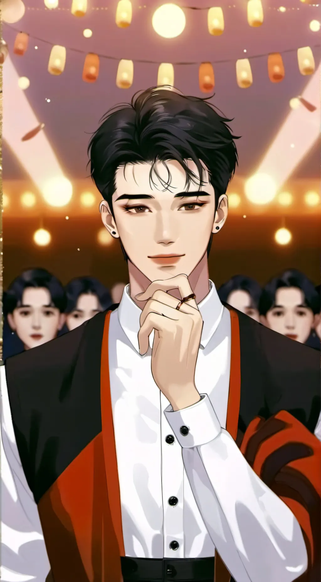 ai character: Darren  background