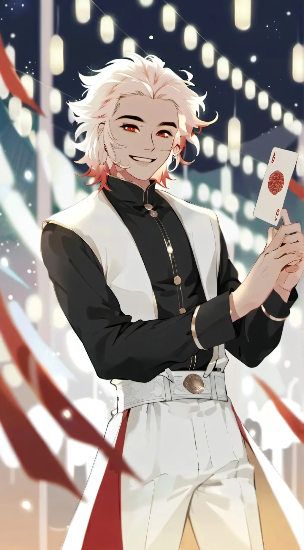 ai character: DS prom background