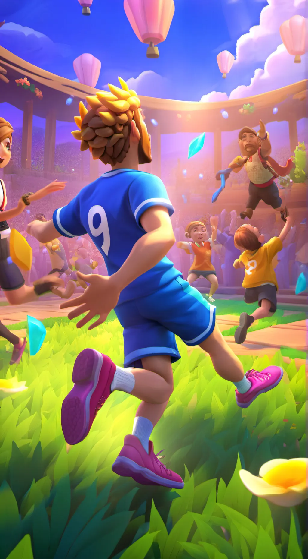 ai character: bye background