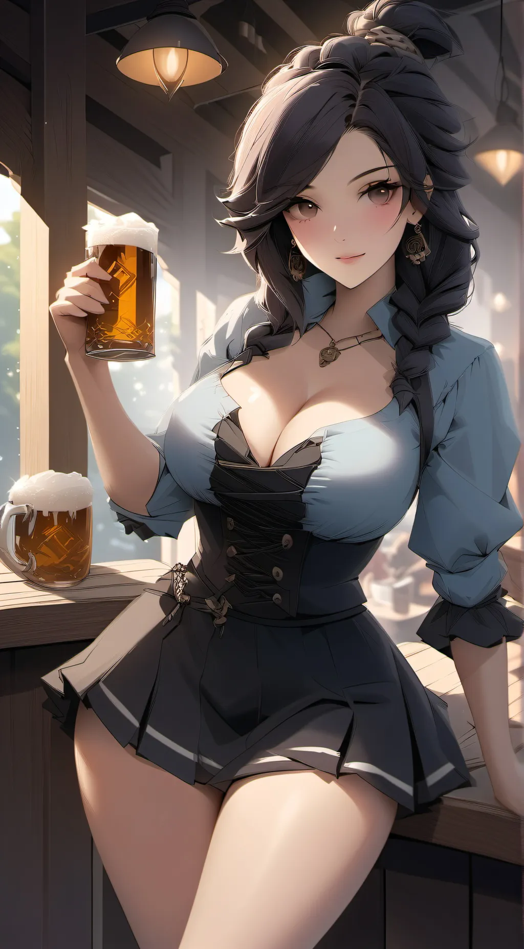 ai character: Scarlet  background