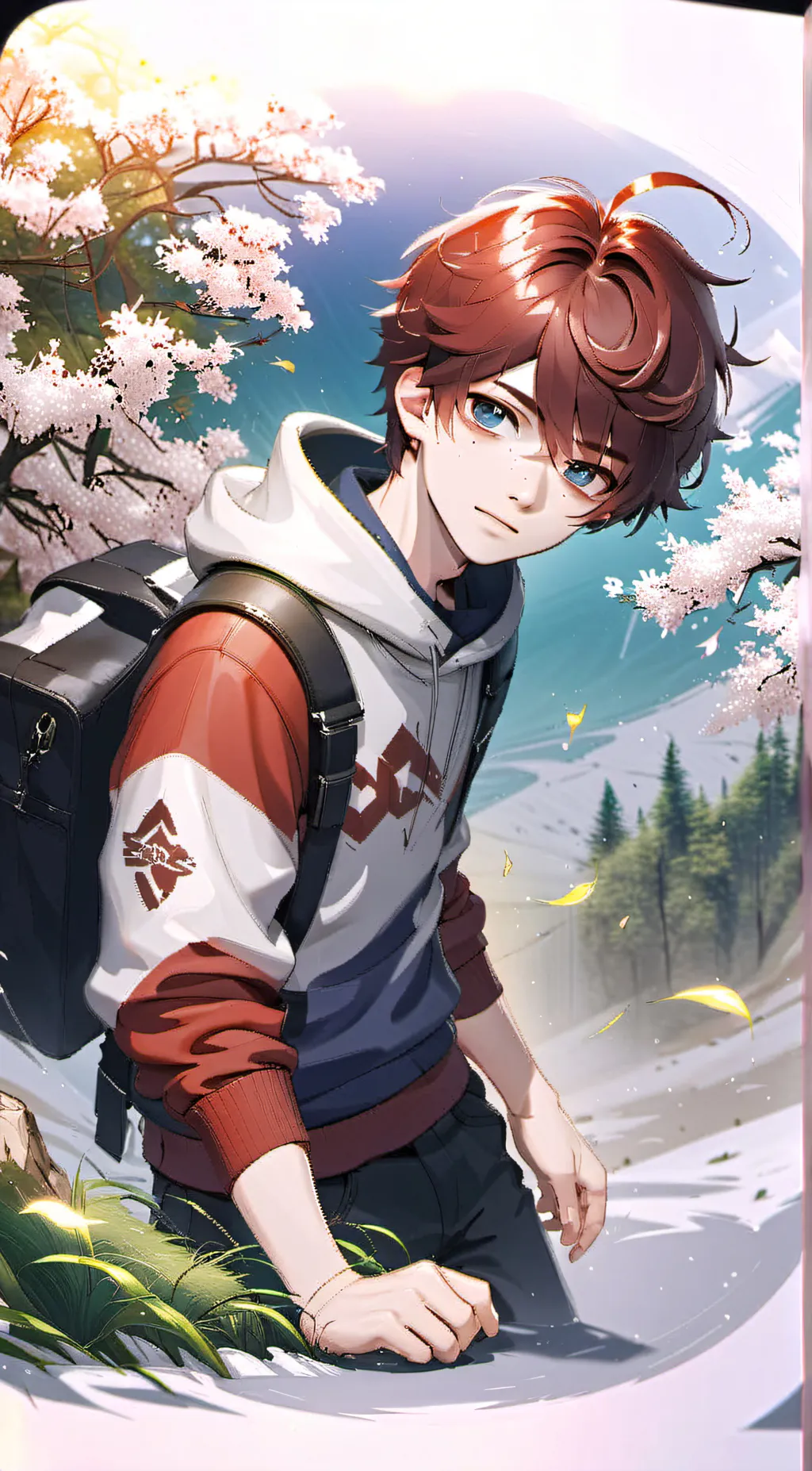 ai character: Jacob  background