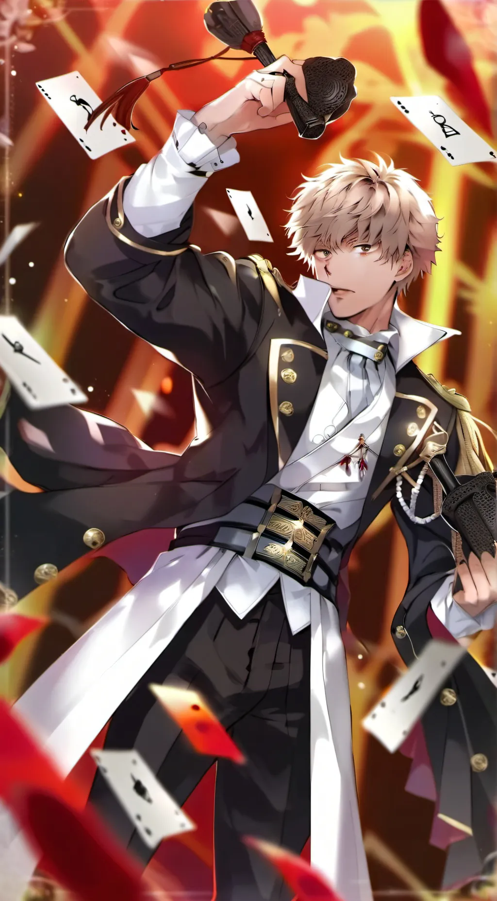 ai character: Bakugou background
