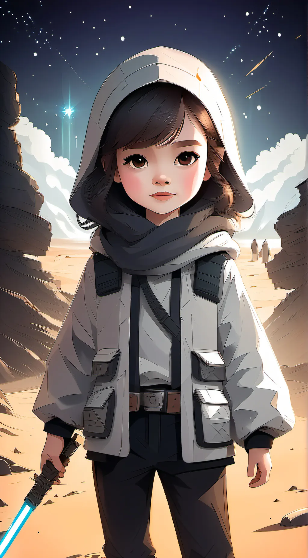 ai character: Nyla background