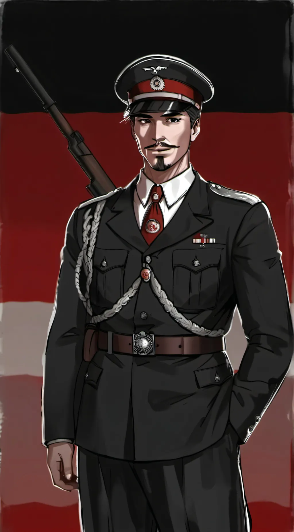 ai character: Germany/ThirdReich background