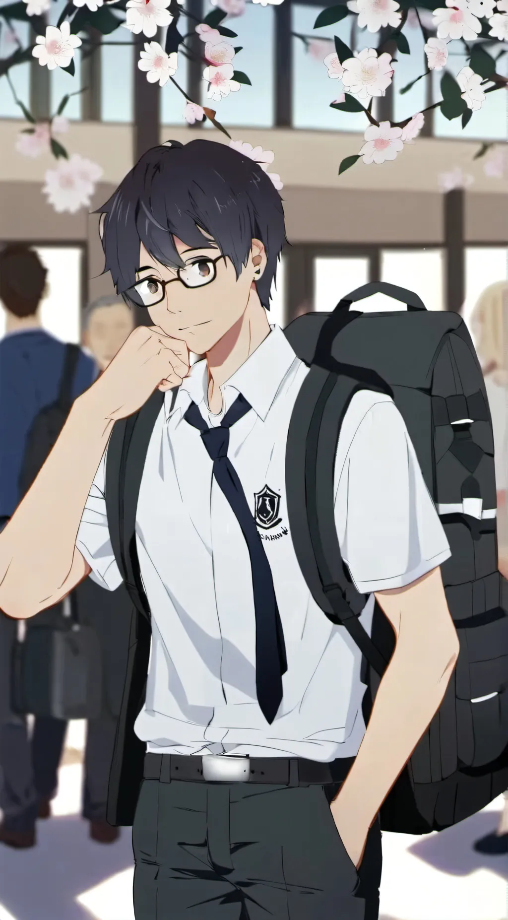 ai character: mike background