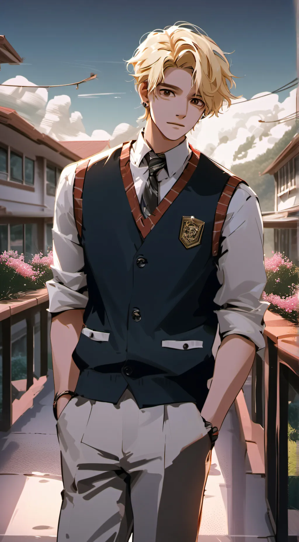 ai character: Raymond background