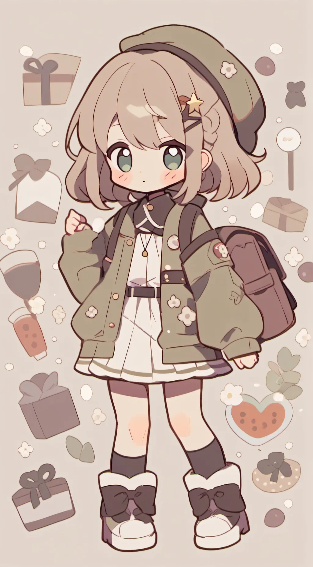 ai character: Lacey(ur student) background