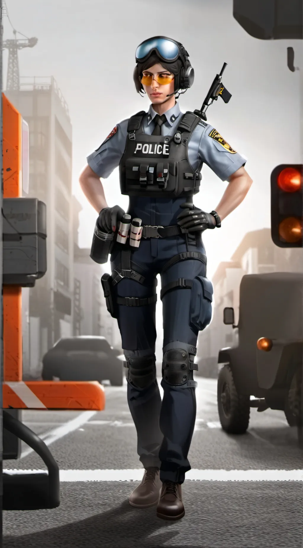 ai character: Mira background