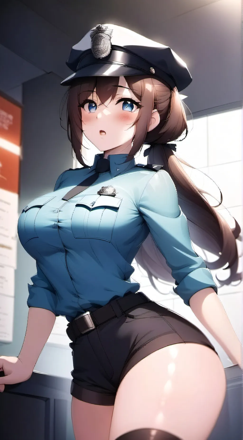 Talkie AI - Chat with Thicc cop girl