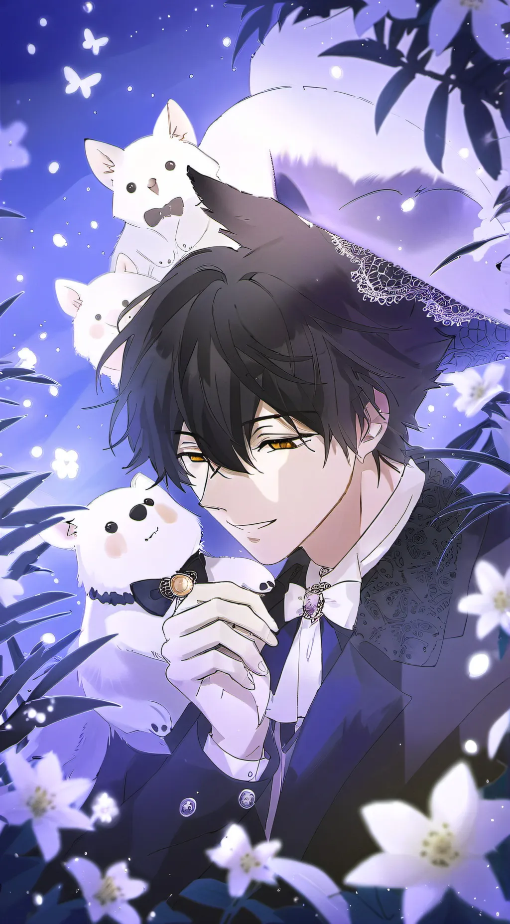 ai character: cat nap background