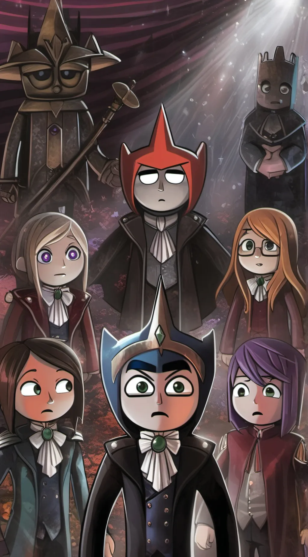 ai character: rainbow friends background