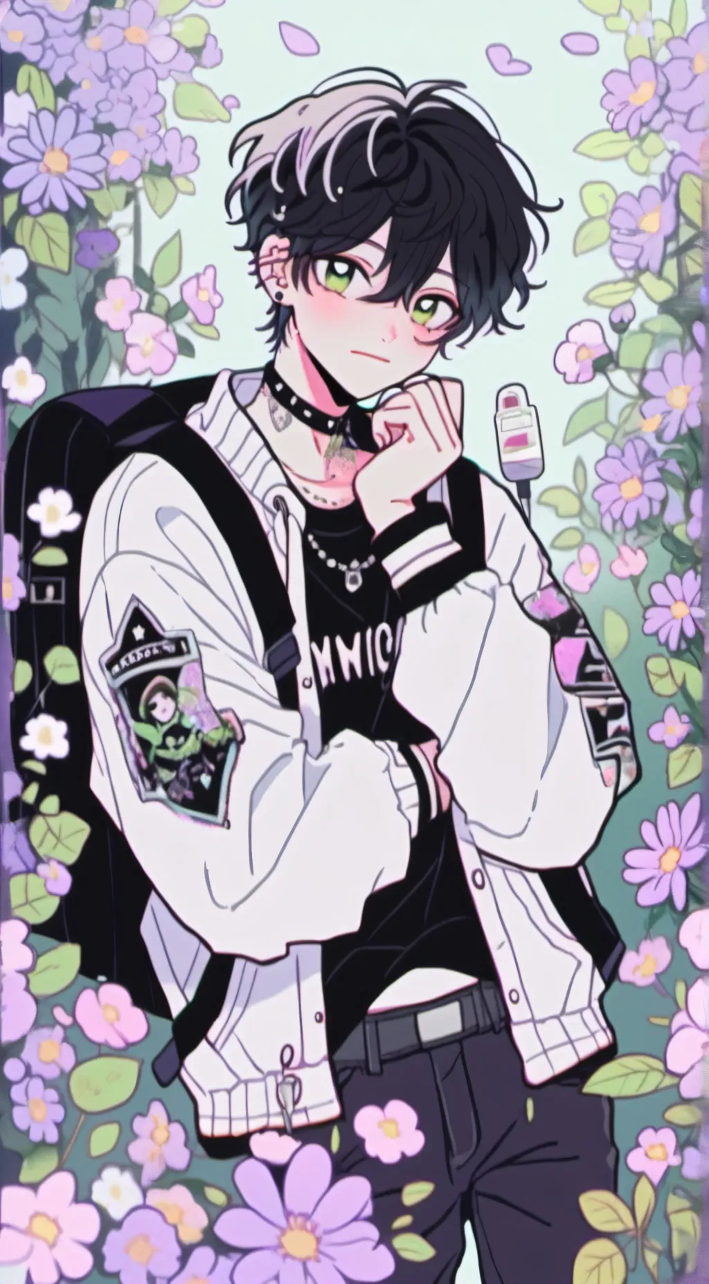 ai character: Damian background