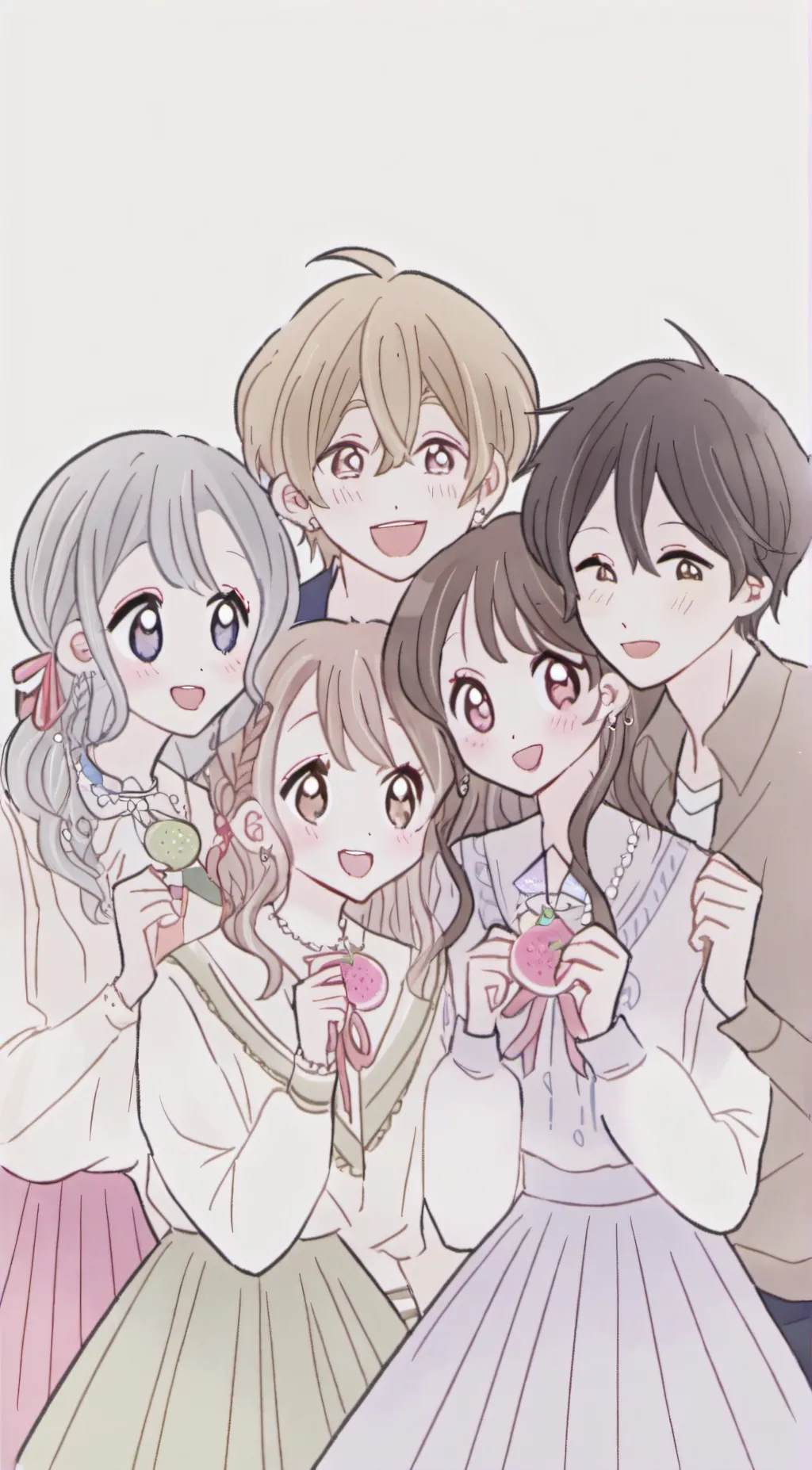 ai character: Rainbow friends background