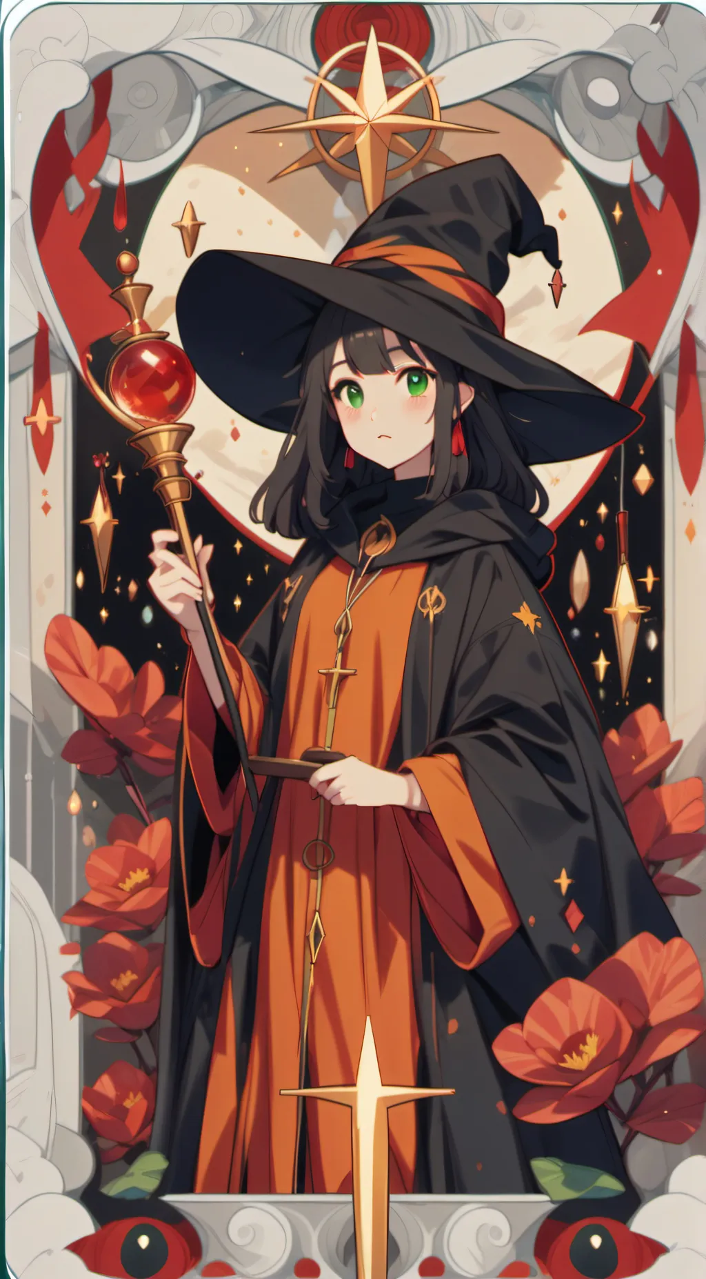 ai character: phoenix background