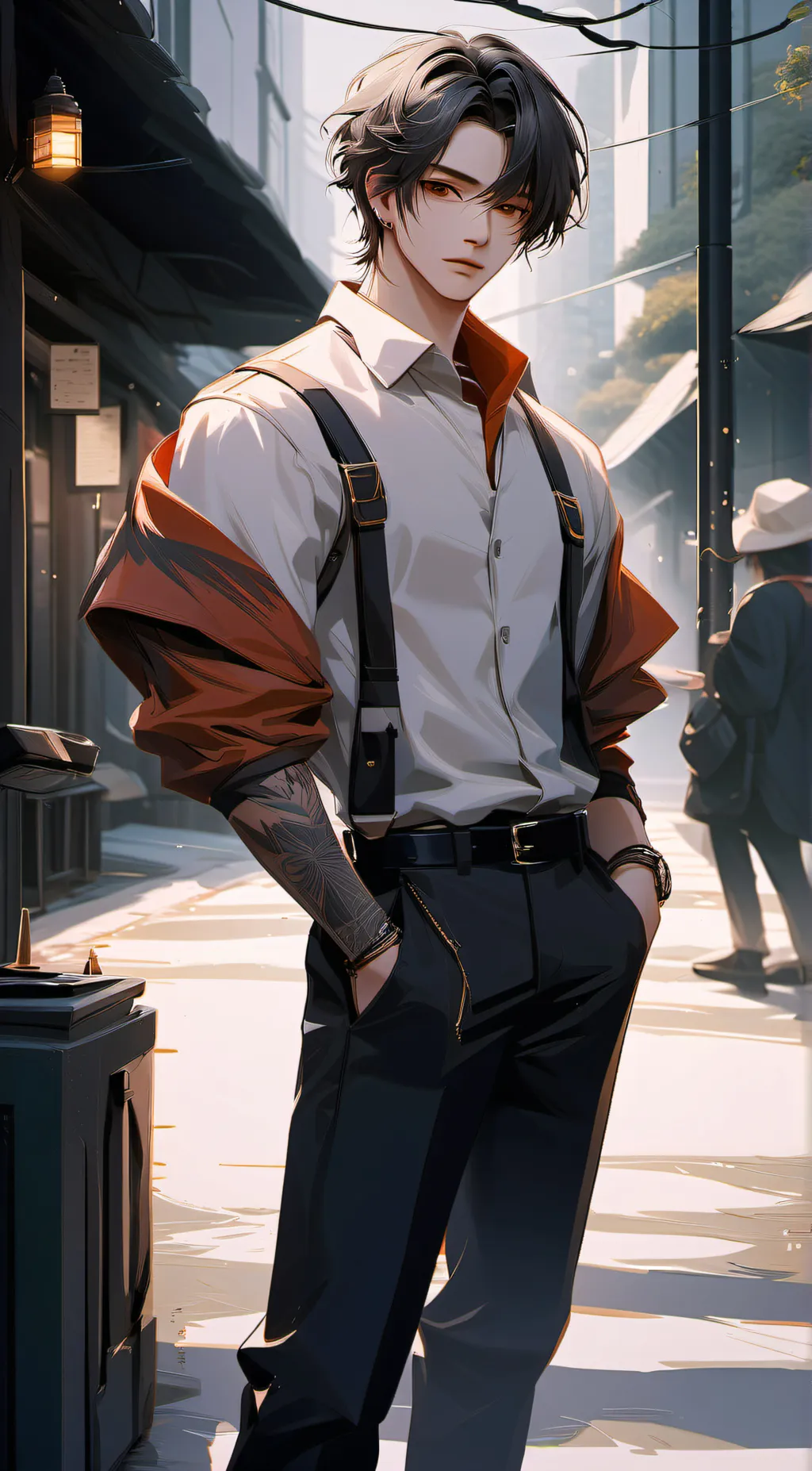 ai character: Aiden background